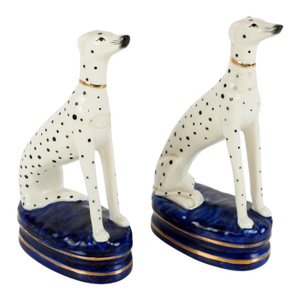 Vintage Dalmatian Figurine, Pair