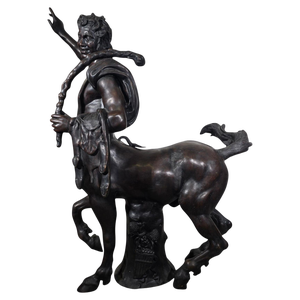 Monumental Young Centaur in Bronze, 1900