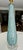 Glass 1960s Barbini Murano Blue Copper Ribbed Glass Table Lamp For Sale - Image 7 of 18