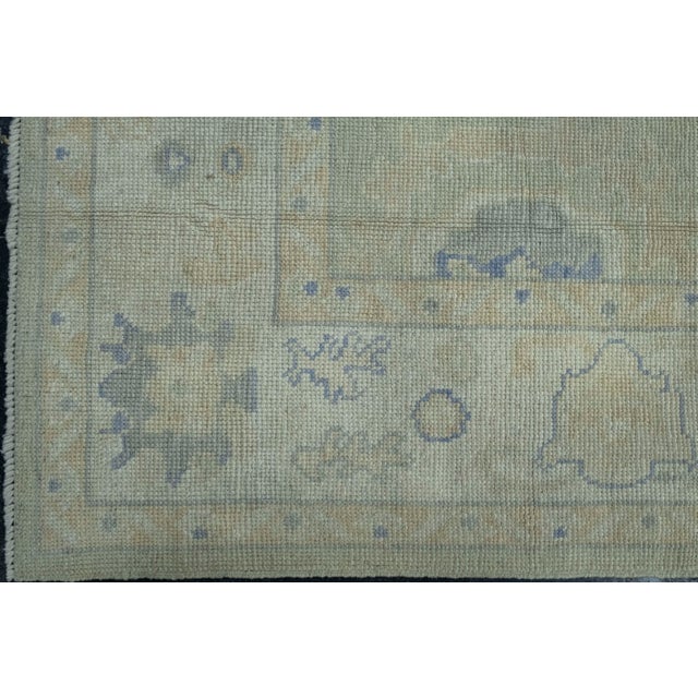 Turkish Oushak Runner Rug 2'9" x 15'10" #17846 For Sale - Image 4 of 8