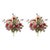 Farmhouse Poppy and Tulip Floral Bush (Set of 2) For Sale - Image 3 of 3