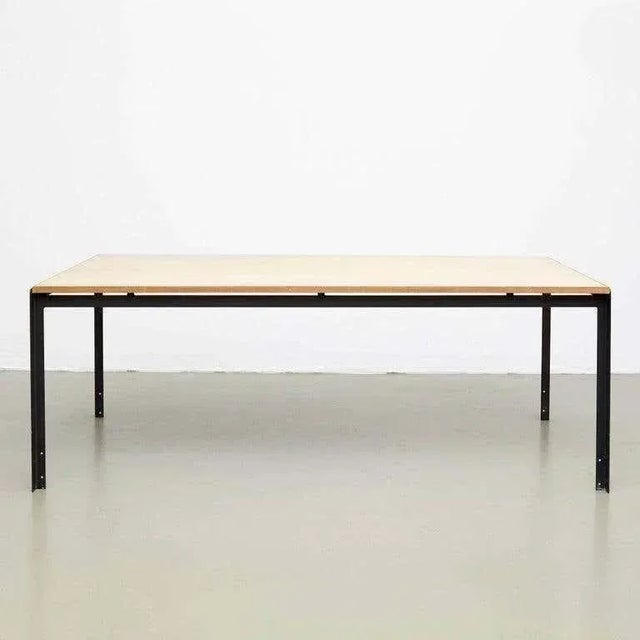 Experience the beauty of Scandinavian design with this stunning professors desk by Poul Kjaerholm, manufactured by Rud...