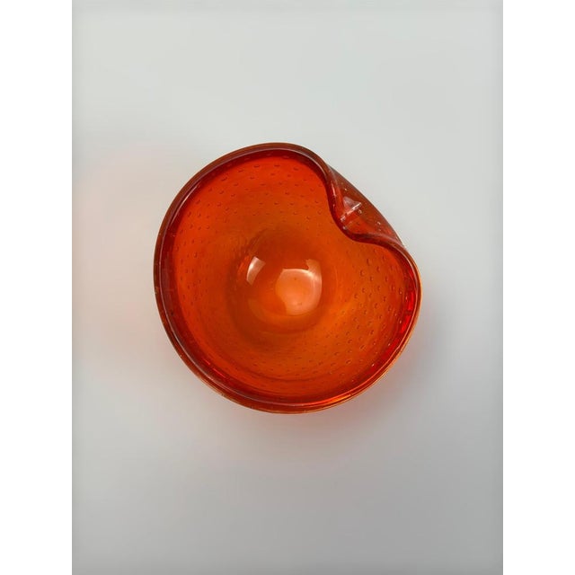 Murano Bullicante Glass Bowl by Gino Cenedese, 1960s For Sale - Image 6 of 10