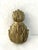 Stylish vintage solid brass figural pineapple door knocker. Excellent detail in an antique finish.