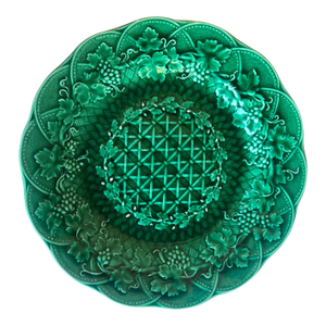 Wedgwood Majolica Wall Plate English ,C. 1884