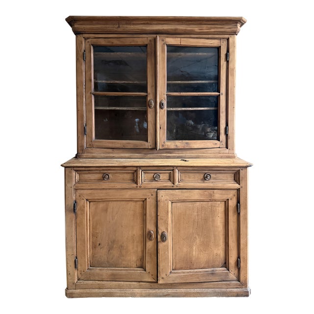 Antique French Walnut Bookshelf For Sale