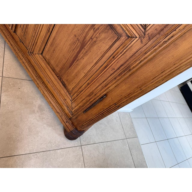 Baroque Farmhouse Hall Cabinet For Sale - Image 14 of 18