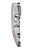 White Vintage Large Fang Mask Elongated Face Gabon African Mask 48" H For Sale - Image 8 of 8