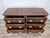 Art Deco Chest of Drawers in Walnut Burl and Brass, 1950 For Sale - Image 12 of 18