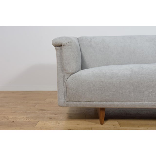 Mid-Century Modern Mid-Century Modern Three-Seater Model 4853 Sofa by Børge Mogensen for Tage Kristensen, 1950s For Sale - Image 3 of 13