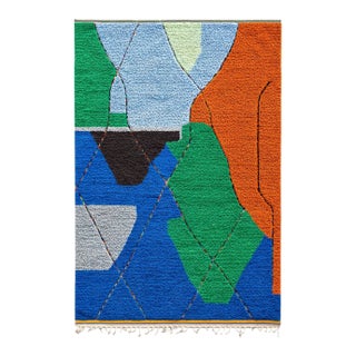 Colorful Moroccan Berber Rug For Sale