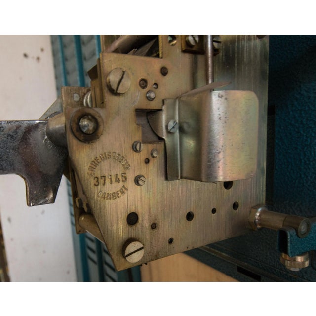 Vintage Time & Attendance Clock from Lambert, 1978 For Sale - Image 13 of 14