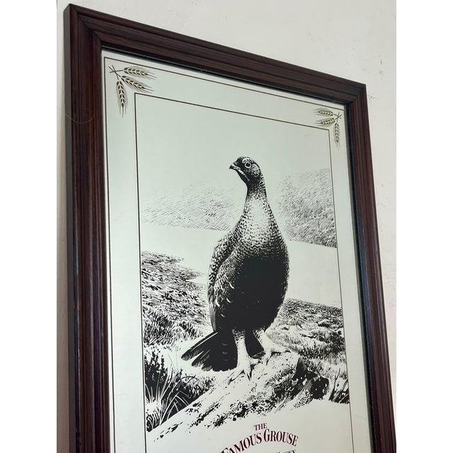 Vintage Advertising Mirror from Famous Grouse, 1970s For Sale - Image 9 of 17