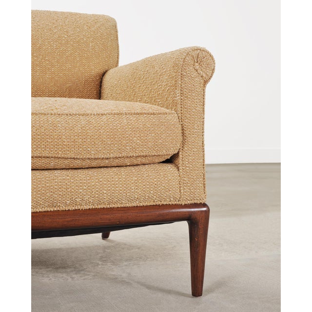 Pair of A. Rudin "No. 600.1" Hardwood Boucle Lounge Armchairs For Sale - Image 10 of 18