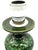 Large Space Age Table Lamp with Monumental 48cm Ceramic Base in Emerald Green from Kaiser Leuchten For Sale - Image 11 of 14