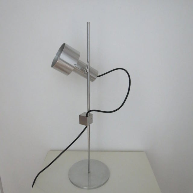 Vintage Desk Lamp in Aluminium by Peter Nelson, 1960s For Sale - Image 13 of 13