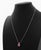Contemporary 14k White Gold Rubellite Pendant Necklace For Sale - Image 3 of 6