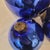 Late 19th Century Indigo Blue Spheres in Eglomisé Glass, France, 1930s, Set of 4 For Sale - Image 16 of 18