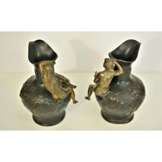 Art Nouveau Pitchers from Charles Théodore Perron, 1900s, Set of 2 For Sale - Image 6 of 13