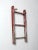 Mid 20th Century Vintage 3 Rung Red Picking Ladder For Sale - Image 5 of 12