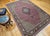Antique Persian Tabriz Mahi Rug, Hand-Knotted Wool & Silk, Herati Geometric Pattern, Pomegranate Red & Tan, 7x10 For Sale - Image 11 of 18