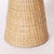Wood Pair of Woven Reed Mid Century Inspired Stands For Sale - Image 7 of 8