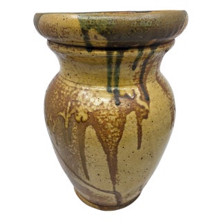 20th Century Art Deco Ceramic Vase from Atelier Primavera, France For Sale