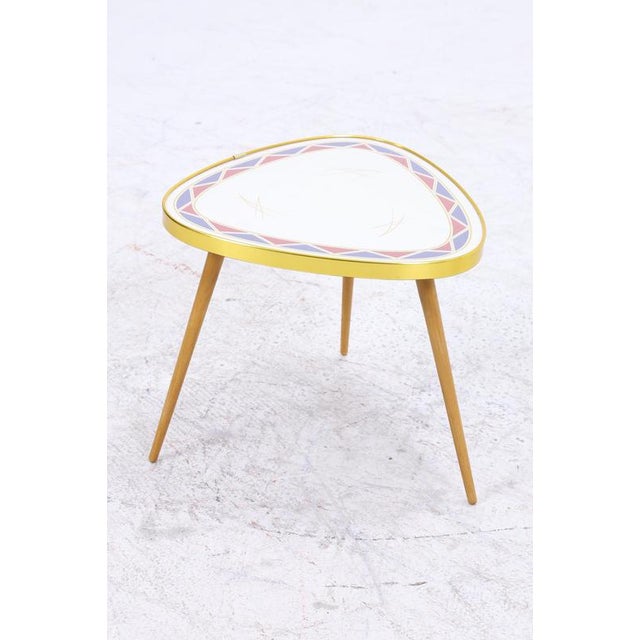 Mid-Century Kidney-Shaped Plant Stand or Side Table, 1960s For Sale - Image 4 of 10