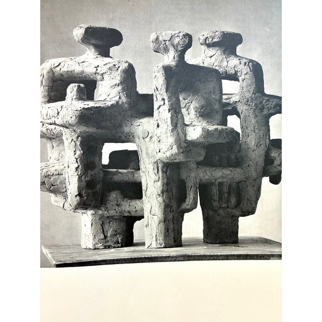 1950s European Dutch Sculpture Art Book / 1900s History of Statues in the Netherlands / Art Coffee Table Book For Sale - Image 9 of 15