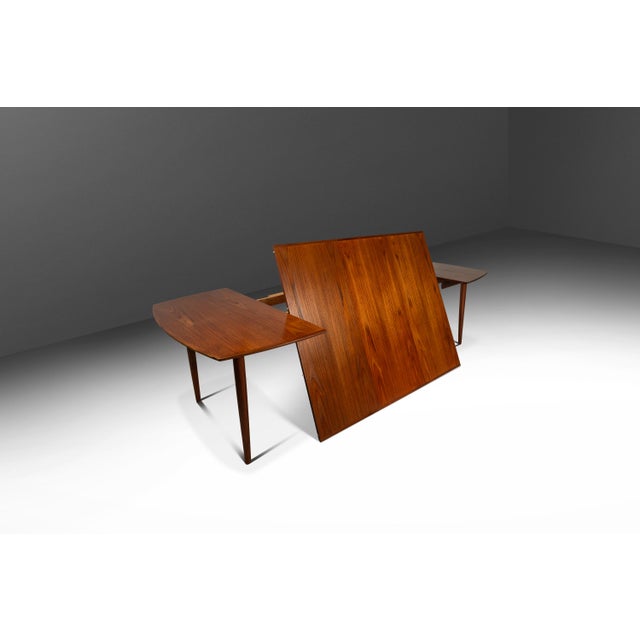 Danish Modern Teak Dining Set W/ Extension Table & Six (6) Matching Chairs Attributed to Harry Østergaard for Randers, Denmark, C. 1960s For Sale - Image 10 of 16