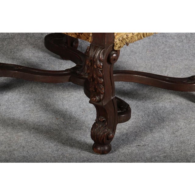 Early 19th Century Antique Baroque Chair in Oak, 1800 For Sale - Image 5 of 18