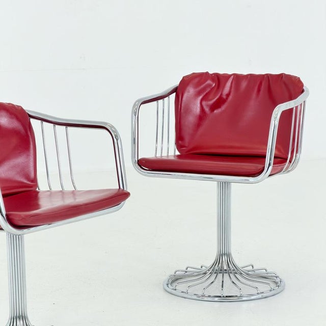 Mid-Century Cantilever Armchair by Gastone Rinaldi for Rima, Italy, 1970s For Sale - Image 17 of 18