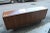 Italian Minimal Italain Solid Teak Wood Sideboard with Doors, 1950s For Sale - Image 9 of 15