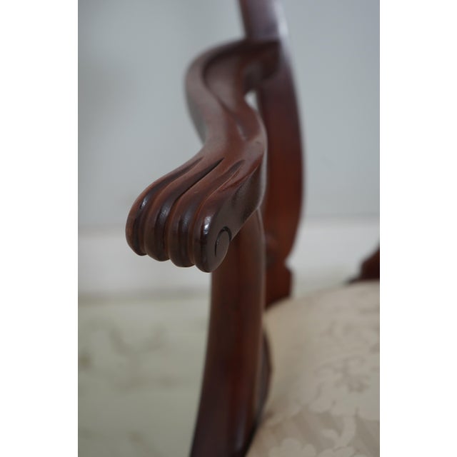 Set of 8 Baker Historic Charleston Mahogany Dining Room Chairs For Sale - Image 9 of 18