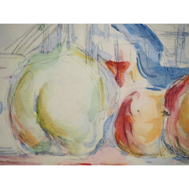 Paul Cezanne, Still Life with Apples and Pears, Lithograph and Stencil For Sale - Image 4 of 6