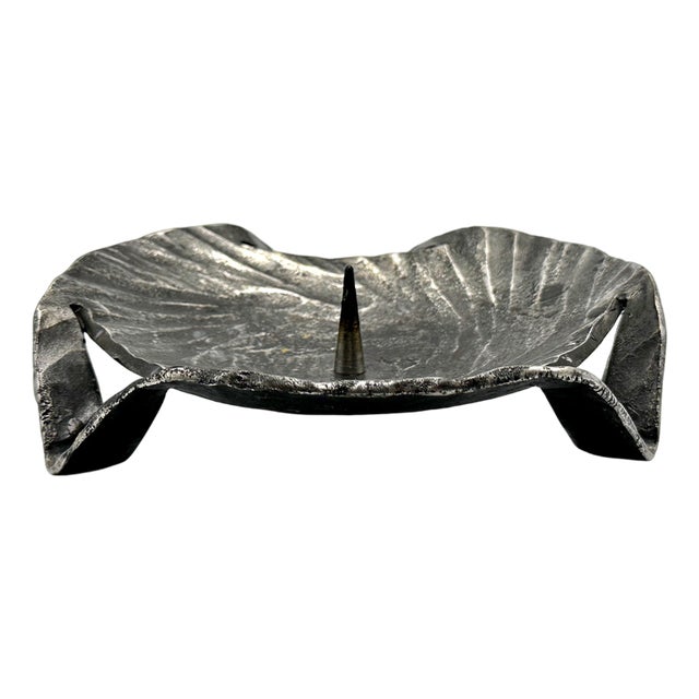 German Brutalist Candleholder from GK Bigt Kunsthandwerk, 1970s For Sale