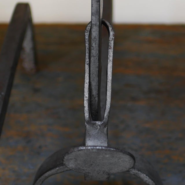 Brutalist Zoomorphic Fireplace Andirons, 1930s, Set of 2 For Sale - Image 11 of 18