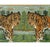 A vintage Russian Bessarabian flat-weave accent rug handmade during the mid-20th century with a pictorial depiction of 2...