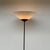 Postmodern Postmodern Uplighter Floor Lamp in Frosted Plastic and Lacquered Metal, 1990s For Sale - Image 3 of 9