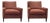 Barbara Barry for Baker Dusty Rose Presidio Lounge Chairs Pair For Sale