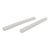 Pair of Vintage European White Ceramic Pencil Wall Tiles For Sale