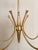 Mid-Century Modern Vintage 5-Arm Sputnik Chandelier in Brass and Multicoloured Ceramic, United Kingdom, 1950s For Sale - Image 3 of 10