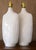 Vintage 1950s MCM White Crackle Glaze Ceramic Table Lamps - A Pair For Sale - Image 4 of 17