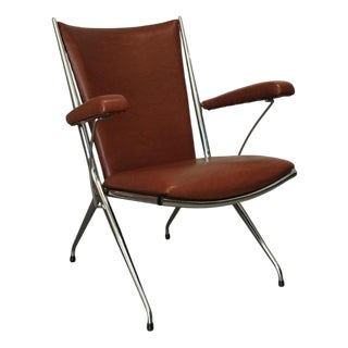 Folding Chair with System by André Monpoix For Sale
