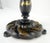 English Papier-Mache Black Gold Mother of Pearl Antique c1900s Lamp Table Clean! For Sale - Image 13 of 13