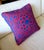Pair Applique Throw Pillow Covers For Sale - Image 4 of 10