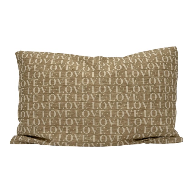 Schumacher a Love Supreme Decorative Throw Pillow Cover For Sale