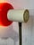 Red Gooseneck Table Lamp With Adjustable Shade Space Age Mid-Century Modern 1970s For Sale In Los Angeles - Image 6 of 10