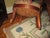 Antique Victorian Ornate Walnut Rose Tapestry Ladies / Slipper Chair For Sale In Columbia, SC - Image 6 of 6
