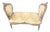 Vintage French Louis XV Double-Ended Settee upholstery For Sale